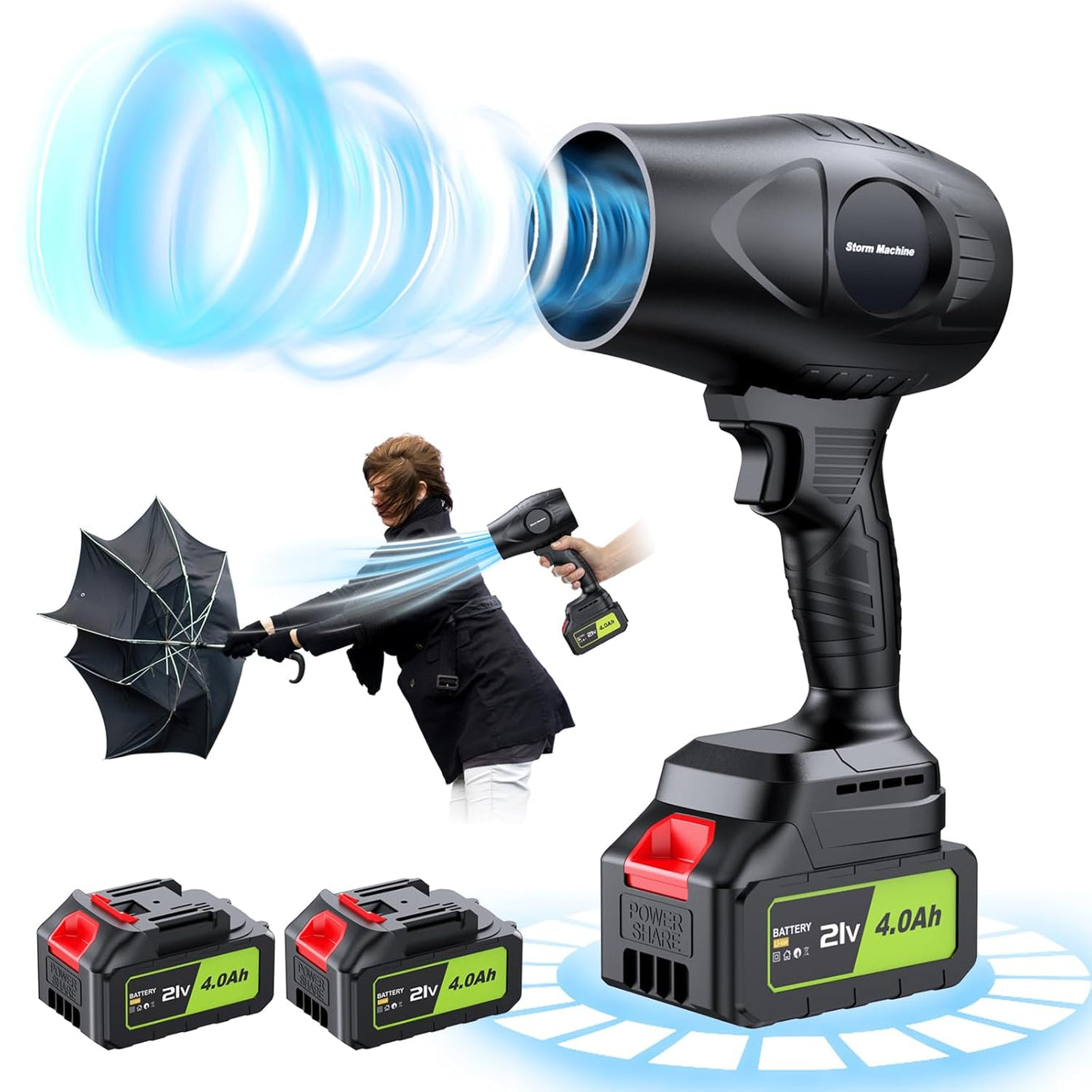 Turbo Power Cordless Blower