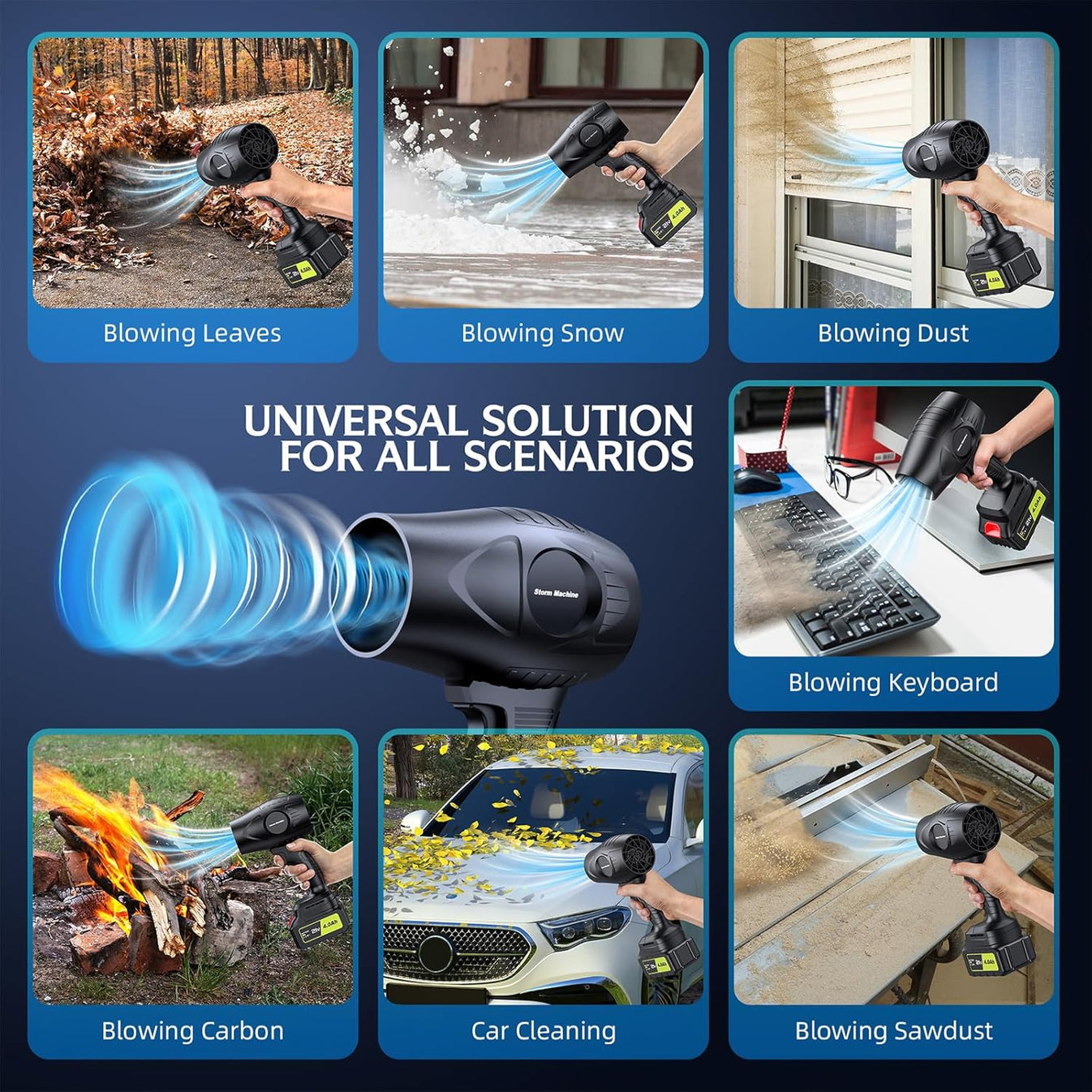 Turbo Power Cordless Blower