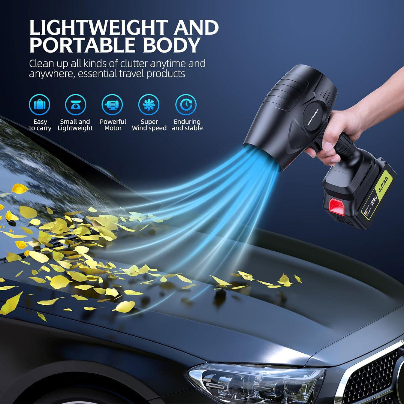 Turbo Power Cordless Blower